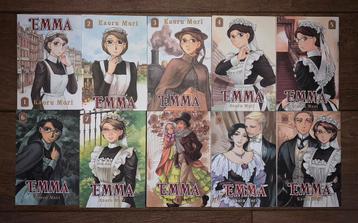 Emma Vol. 1-10 CMX Complete Manga Rare OOP beschikbaar voor biedingen