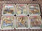 Set van 6 verschillende Amstel onderzetters, Ophalen of Verzenden, Zo goed als nieuw, Viltje(s), Amstel