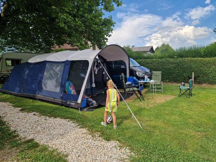 Outwell Hayward lake 6atc - opblaasbare tent, Caravans en Kamperen, Tenten, tot en met 6, Zo goed als nieuw, Ophalen
