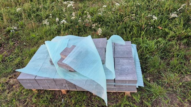 MBI Vialetta Zinco grijze tegels 30x20x6 cm, Tuin en Terras, Tegels en Klinkers, Nieuw, Terrastegels, Beton, Minder dan 5 m², Ophalen