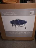 Vuurschaal ø76 cm met vonkenscherm., Tuin en Terras, Vuurschalen, Ophalen, Nieuw