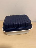 Tupperware Brooddoos - Blauw/Wit, Huis en Inrichting, Keuken | Tupperware, Ophalen of Verzenden, Gebruikt, Blauw, Bus of Trommel