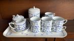 Blau Saks theeservies, Huis en Inrichting, Keuken | Servies, Ophalen, Zo goed als nieuw, Overige stijlen, Kop(pen) en/of Schotel(s)