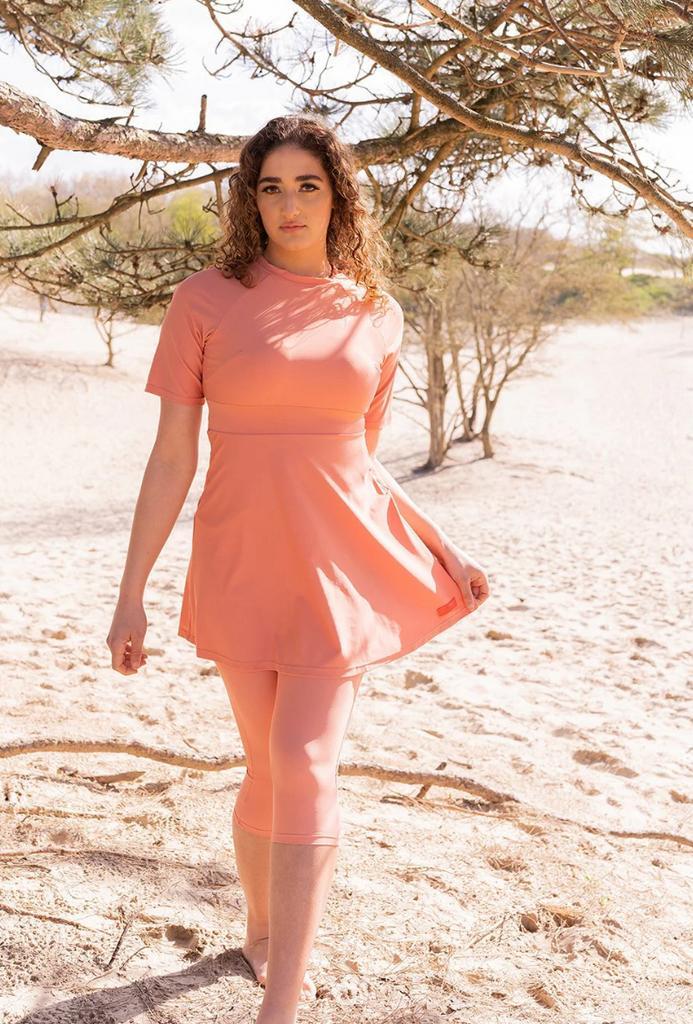 mooie sneldrogende burkini, Kleding | Dames, Badmode en Zwemkleding, Zo goed als nieuw, Ophalen of Verzenden