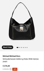 Nieuwe Michael Kors Schoudertas Zwart, Sieraden, Tassen en Uiterlijk, Tassen | Damestassen, Ophalen of Verzenden, Nieuw, Zwart