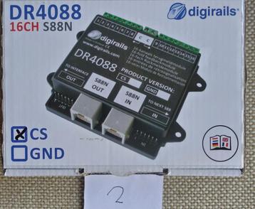 Digirails/Digikeijs DR4088 S88N CS 2 rail bezetmelder beschikbaar voor biedingen