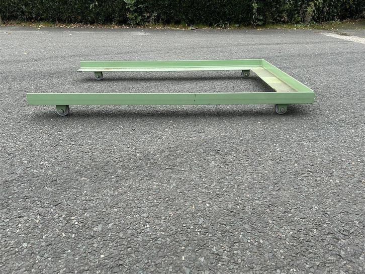 Treklades voor palletstelling groen, Doe-het-zelf en Verbouw, Gereedschap | Overige machines, Gebruikt, Ophalen of Verzenden