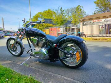 zwarte Chopper te koop - Saxon Firestorm 1600cc beschikbaar voor biedingen