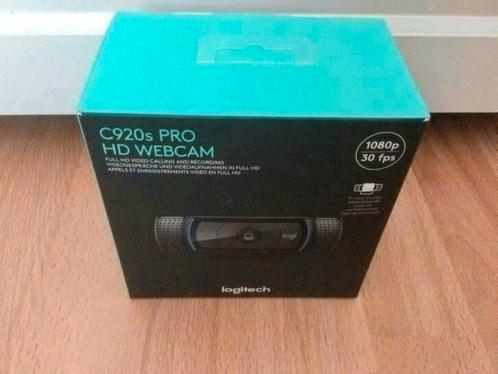 Logitech C920s HD Pro Webcam - Zwart - Nieuw, Computers en Software, Webcams, Nieuw, Bedraad, ChromeOS, MacOS, Windows, Android