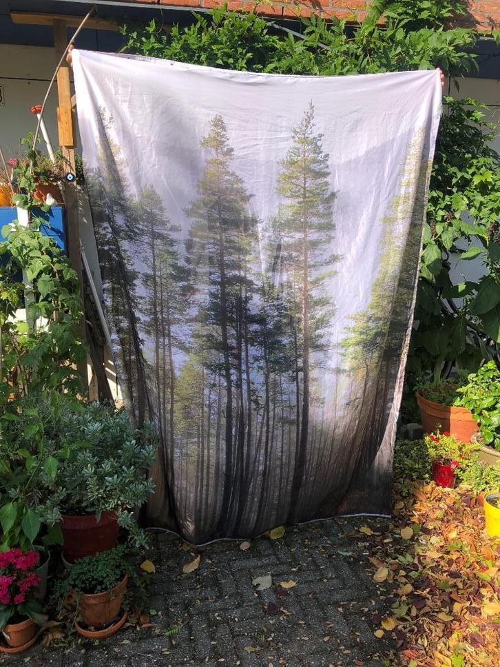 Douchegordijn, Huis en Inrichting, Badkamer | Badtextiel en Accessoires, Gebruikt, Overige typen, Overige kleuren, Ophalen of Verzenden