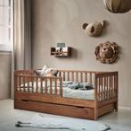 PEUTERBED PLUME 70X140 WALNOOT + LADE | NIEUW IN DOOS, Kinderen en Baby's, Kinderkamer | Bedden, Ophalen, Nieuw, 70 tot 85 cm