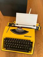 Vintage Adler - Tippa typemachine - geel, Diversen, Typemachines, Gebruikt, Ophalen of Verzenden