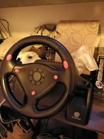 Dreamcast stuur, Spelcomputers en Games, Spelcomputers | Sega, Ophalen, Zo goed als nieuw, Met 1 controller, Saturn of Dreamcast