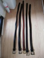 Herenriem broekriem riem 5 stuks, Bruin, Minder dan 95 cm, Ophalen of Verzenden, Zo goed als nieuw