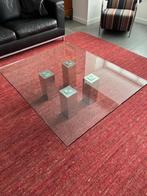 Salontafel Van Beek Glas, Huis en Inrichting, Tafels | Salontafels, Ophalen, Gebruikt, 100 tot 150 cm, 50 tot 100 cm