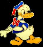 Donald Duck pin in mooi emaille, Verzamelen, Speldjes, Pins en Buttons, Verzenden, Nieuw, Figuurtje, Speldje of Pin