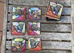 6x Spaanse onderzetters "stier" - nieuw, Ophalen of Verzenden, Nieuw, Glas of Kopje