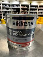 Sikkens Rubbol XD High Gloss 2,5 liter lichtblauw, Doe-het-zelf en Verbouw, Verf, Beits en Lak, Minder dan 5 liter, Ophalen, Nieuw