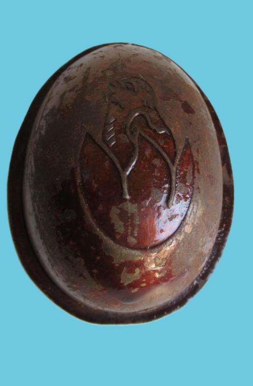 Paasei~Antieke Chocolade vorm voor pasen~Paasei~Metaal, Antiek en Kunst, Antiek | Keukenbenodigdheden, Ophalen of Verzenden
