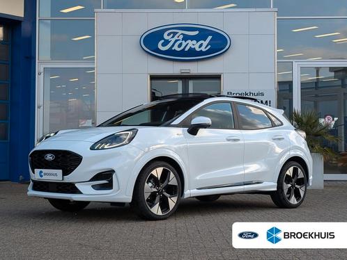 Ford Puma 1.0 EcoB Hybrid ST-Line X Panoramadak | 360 Camera, Auto's, Ford, Bedrijf, Te koop, Puma, 360° camera, ABS, Achteruitrijcamera