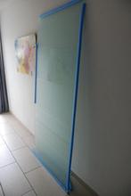 Matglazen binnendeur (201x88cm) aangeboden, Doe-het-zelf en Verbouw, Deuren en Horren, Ophalen, 80 tot 100 cm, Binnendeur, 200 tot 215 cm