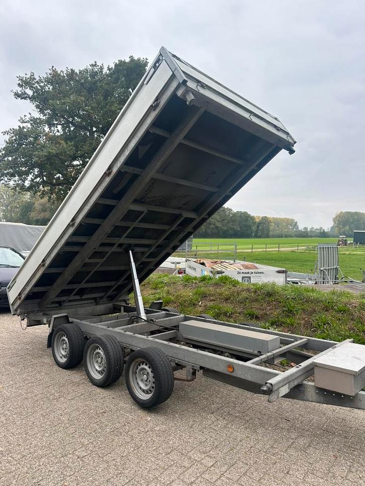 Henra tridem drieas kipper !!!, Auto diversen, Aanhangers en Bagagewagens, Zo goed als nieuw, Ophalen of Verzenden