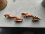Jaguar emblemen brons, Ophalen of Verzenden, Gebruikt, Auto's