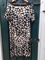 Via Appia Due jurk giraffe print 44, Zwart, Maat 42/44 (L), Ophalen of Verzenden, Zo goed als nieuw