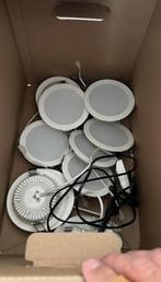 Inbouw ledlampen 12 watt wit, 45-50 stuks - dunne ledspots, Ophalen, Modern Elegant Luxe, Metaal of Aluminium, Zo goed als nieuw