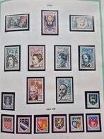 Postzegels Frankrijk in 2 Albums t/m 1970 - Deel 7, Ophalen of Verzenden, Buitenland