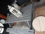 Gratis tuintafel met banken. Picknicktafel., Tuin en Terras, Ophalen, Gebruikt, Rechthoekig, Hout