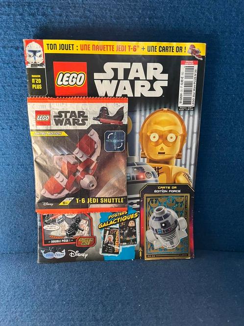 Lego Star Wars magazine - Buildable T-6 jedi shuttle, Kinderen en Baby's, Speelgoed | Duplo en Lego, Nieuw, Lego, Complete set