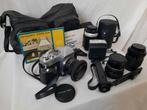 Mamiya 500 TL Analoog Camera met Toebehoren (Defect), Ophalen of Verzenden, Gebruikt, Spiegelreflex, Overige Merken
