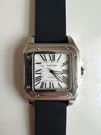 Horloge Santos 100, 40mm, automaat, nwe horlogeband, replica, Gebruikt, Aansteker, Verzenden