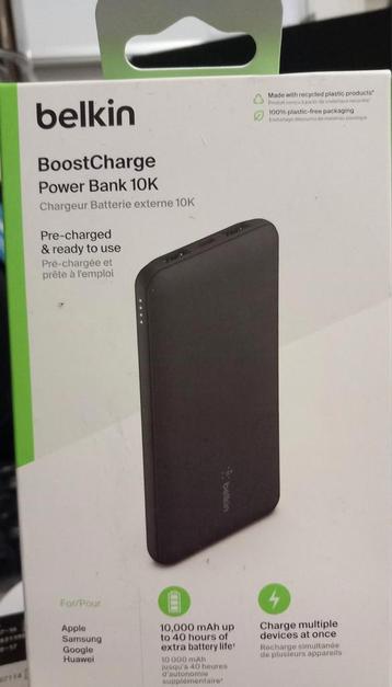 BOOST CHARGE POWERBANK 10K  beschikbaar voor biedingen