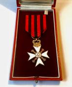 Belgische medaille: Ereteken van het Burgelijk Kruis., Ophalen of Verzenden, Overige materialen