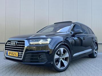 Audi Q7 3.0 TDI Quattro S-line 7p | Bose | Pano | Alcantara  beschikbaar voor biedingen