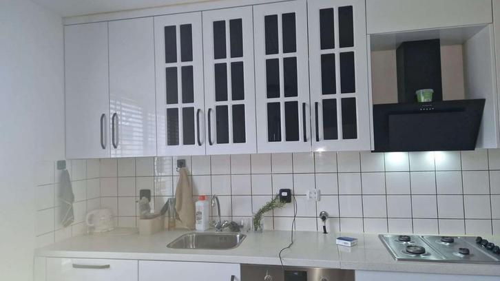 Witte keuken - zelf demonteren en ophalen Les even goed, Huis en Inrichting, Keuken | Complete keukens, Gebruikt, Enkelwandige keuken