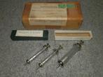 Record Syringe Pyrec Glass Barrel,Hauptner JW65,Moria France, Antiek en Kunst, Ophalen of Verzenden