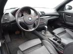 BMW 1 Serie Cabrio 125i M Sport Aut- Stoelverwarming, Leder, Auto's, BMW, Te koop, Zilver of Grijs, Benzine, Gebruikt