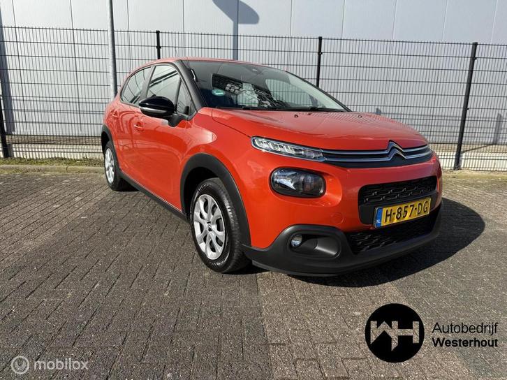 Citroen C3 1.2 PureTech S&S Feel Edition NAP Dealer Onderhou, Auto's, Citroën, Bedrijf, Te koop, C3, ABS, Airbags, Airconditioning