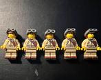 Brickmania minifigures ww2 US armored division tank crew, Ophalen of Verzenden, Lego, Zo goed als nieuw