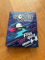 Squla flitsquiz groep 6 - 8 kennisspel basisschool, Hobby en Vrije tijd, Gezelschapsspellen | Kaartspellen, Ophalen of Verzenden