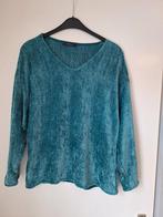 Turquoise zachte trui Large, Ophalen of Verzenden, Zo goed als nieuw, Maat 42/44 (L), Blauw