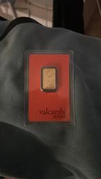 Goudbaar valcambi suisse 5 gram, Ophalen of Verzenden, Goud