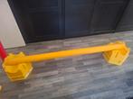 Te koop 2 plastic springbalken en 6 blokken, Dieren en Toebehoren, Paarden en Pony's | Overige Paardenspullen, Ophalen