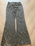 Gestreepte broek met wijde pijpen Costes, Zwart, Ophalen of Verzenden, Zo goed als nieuw, Maat 36 (S)