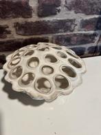 Lotus vaas/schaal wit, Huis en Inrichting, Woonaccessoires | Vazen, Ophalen of Verzenden