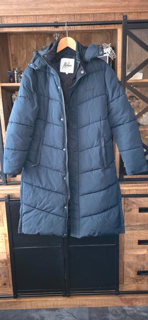 Malelions jas - donkerblauw - maat M, Kleding | Dames, Jassen | Winter, Gedragen, Maat 38/40 (M), Blauw, Ophalen