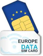 UNIEKE data-simkaart Europa voor alle netwerken, Ophalen of Verzenden, Nieuw, Overige providers